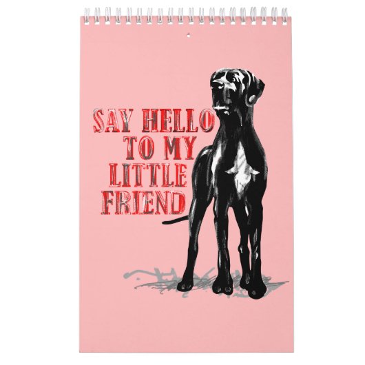 グレートDaneカレンダー引用文 カレンダー (カバー)