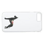 グレートDane犬ブリードボホフローラシルエットCケース Case-Mate iPhoneケース (裏面(横))