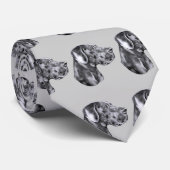 グレートDane青(未切り取り) ネクタイ (ロール)