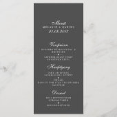 グレートDane鼻メンウカード メニュー (裏面)