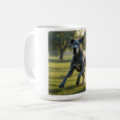 グレートDane エレガント Coffee Mug コーヒーマグカップ (正面左)
