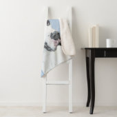 グレートDane (Harlequin)'絵画 - Dog Artオリジナル シェルパブランケット (インサイチュ)