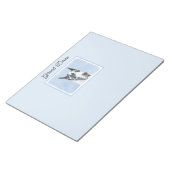 グレートDane (Harlequin)'絵画 - Dog Artオリジナル ノートパッド (アングル)