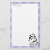 グレートDane SlopがBW UCを発生 便箋 (正面)