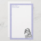 グレートDane SlopがBW UCを発生 便箋 (正面/裏面)