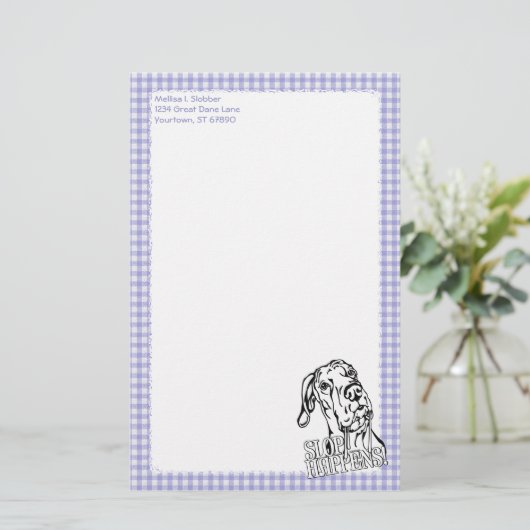 グレートDane SlopがBW UCを発生 便箋 (スタンド正面)