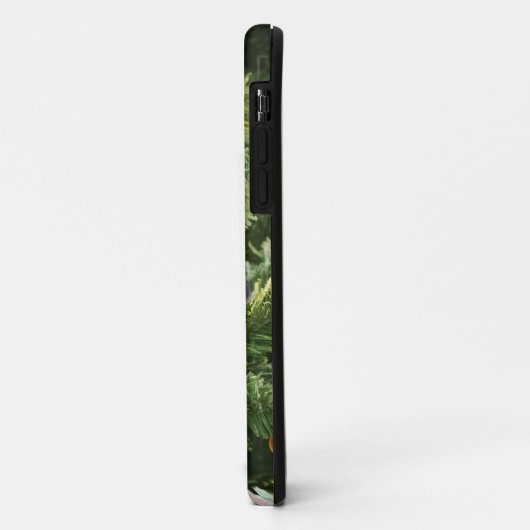 グレートDane wクリスマスツリーギフトボックスサンタハット Case-Mate iPhoneケース (裏面/左)