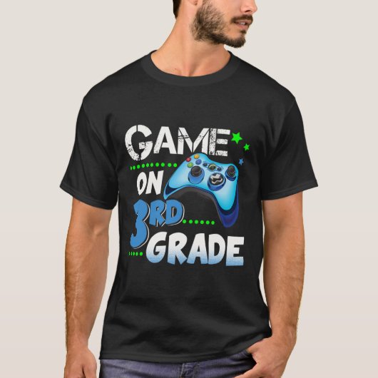 グレードおもしろいゲーム第3グレードのギフト Tシャツ (正面)