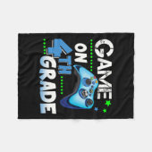 グレードおもしろいゲーム第4ギフト フリースブランケット (正面(横))