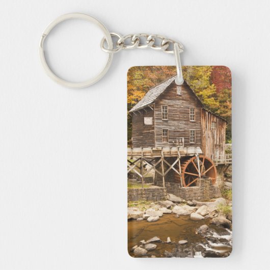 グレードクリークグリストミルバブコック州パーク， 2 キーホルダー (正面)