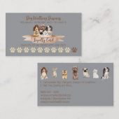 グレードッグウォーカーロイヤリティディスカウントポー 名刺 (正面/裏面)