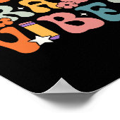 グレードビベス新学期レトロ4級先生 ポスター (角)