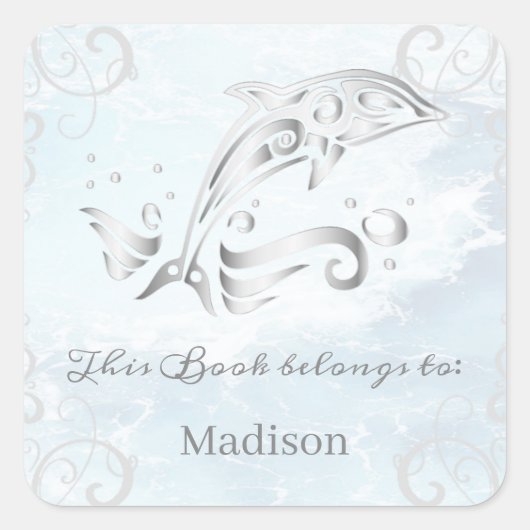 グレードルフィンブックシール スクエアシール (正面)