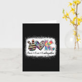 グレード先生ピースラブ幼稚園チームキンダー カード (黄色い花)