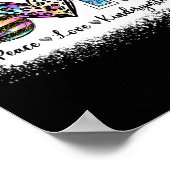 グレード先生ピースラブ幼稚園チームキンダー ポスター (角)