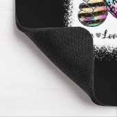 グレード先生ピースラブ幼稚園チームキンダー マウスパッド (コーナー)