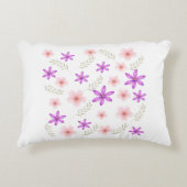 グレード綿フローラ枕 アクセントクッション (正面)