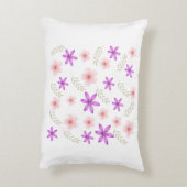 グレード綿フローラ枕 アクセントクッション (裏面(縦))