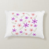 グレード綿フローラ枕 アクセントクッション (裏面)