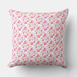 グレードA綿装飾用クッション20x20/バタフライ クッション