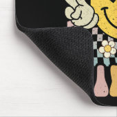 グレードVibes 3グレードレトロ先生Schの1日目 マウスパッド (コーナー)