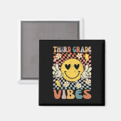 グレードVibes 3グレードレトロ先生Schの1日目 マグネット (正面/裏面)