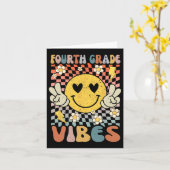 グレードVibes 4級レトロ先生1日目Sch カード (黄色い花)