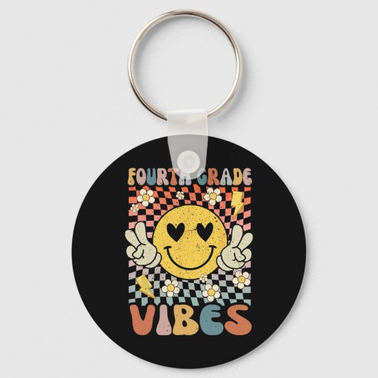 グレードVibes 4級レトロ先生1日目Sch キーホルダー (正面)