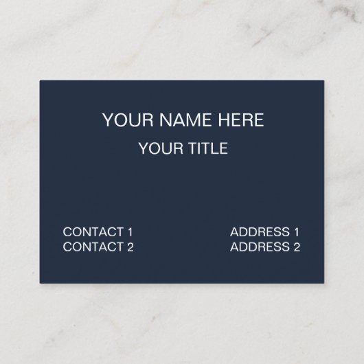 グレーネイビーブルーピンク沿岸のストライプ模様 名刺 (裏面)