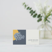 グレーネービーオークレかわいいサンディ·リトルフィッシュベイビシッター 名刺 (スタンド正面)