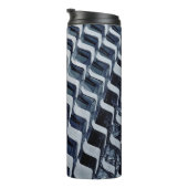 グレーハイライズ建物 タンブラー (回転右)