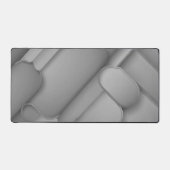 グレーハエスモダンアート デスクマット (正面)