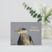 グレーハクセンの誕生日ポストカード ポストカード (スタンド正面)