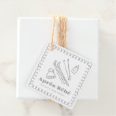 グレーハンドドロードエールベベベビーブシャワー フェイバータグ (インサイチュ)