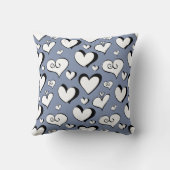 グレーハート子供部屋 クッション (裏面)