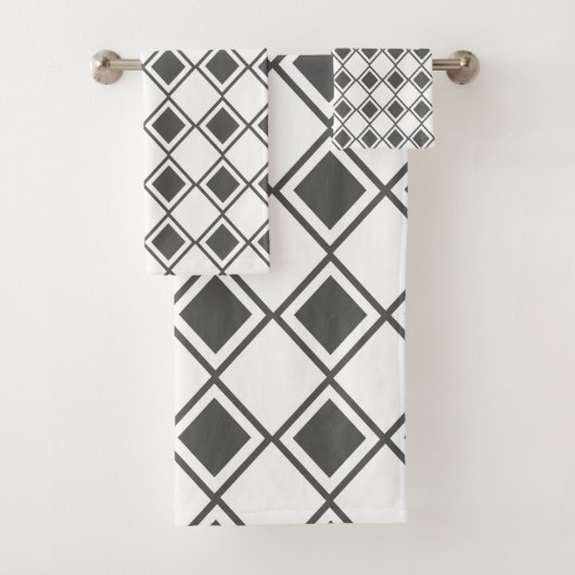 グレーハーレクイン バスタオルセット (インサイチュ)