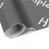 グレーバイリンガル書ハッピーバースデーフェリツクンプル ラッピングペーパー (ロールコーナー)