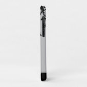 グレーバタフライガーデンパーソナライズされた Case-Mate iPhoneケース (裏面/左)