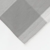 グレーバッファロープレイドファームカウズフリースブランケット フリースブランケット (角)