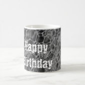 グレーバブルデザイン コーヒーマグカップ (中央)