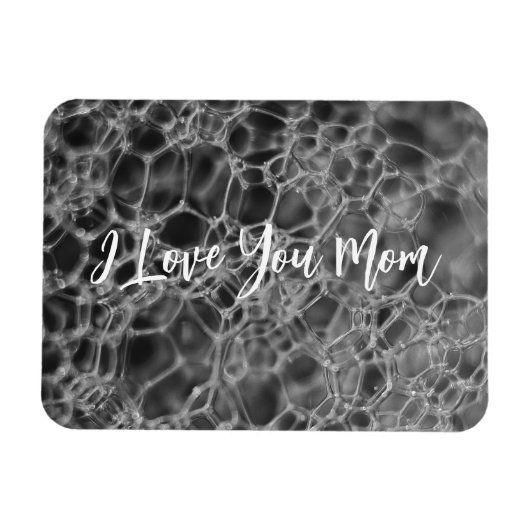 グレーバブルデザイン マグネット (横)