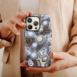 グレーバブル抽象芸術 | iPhone 1,4,000ケース Case-Mate iPhone 14ケース