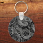 グレーバラ、グレーフローラ写真 キーホルダー (正面)