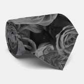 グレーバラ、グレーフローラ写真 ネクタイ (ロール)