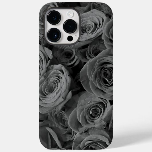 グレーバラ、グレーフローラ写真 Case-Mate iPhoneケース (裏面)