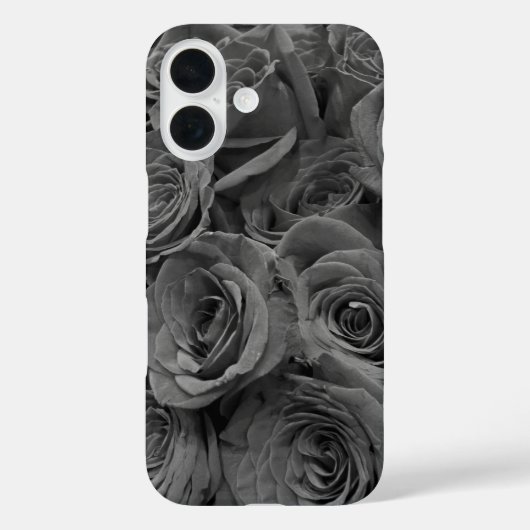 グレーバラ、グレーフローラ写真 Case-Mate iPhoneケース (裏面)