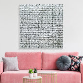 グレーバーラップ キャンバスプリント (インサイチュ (リビング))