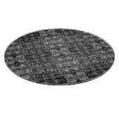 グレーパターンガラス切断板 カッティングボード (角)