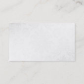 グレーパターンミニマルコンサルタントの名刺 名刺 (裏面)