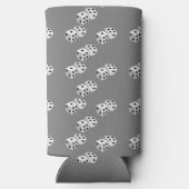 グレーパターン上の寸法 スリム缶クーラー (裏面)